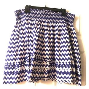 XL Kate Spade chevron skirt